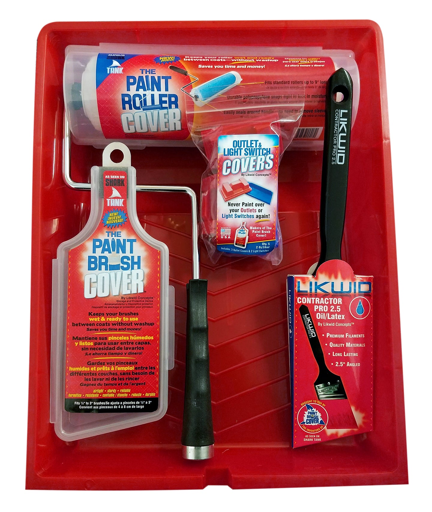 Paint Brush Cover DIY Painters Kit - Combo Kit