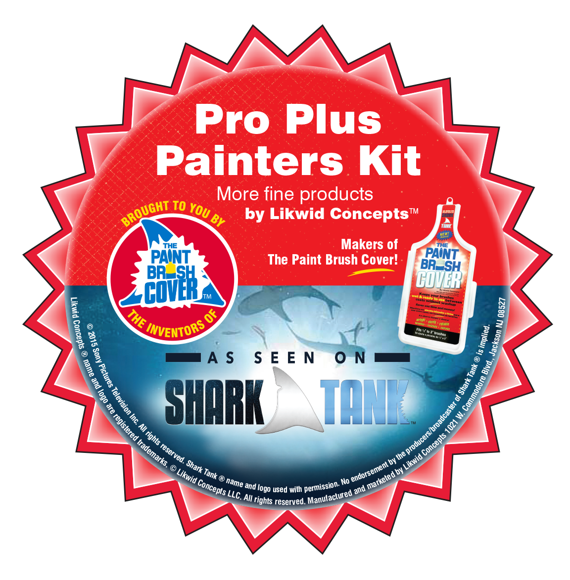 Paint Brush Cover - As Seen On Shark Tank - PRO Edition